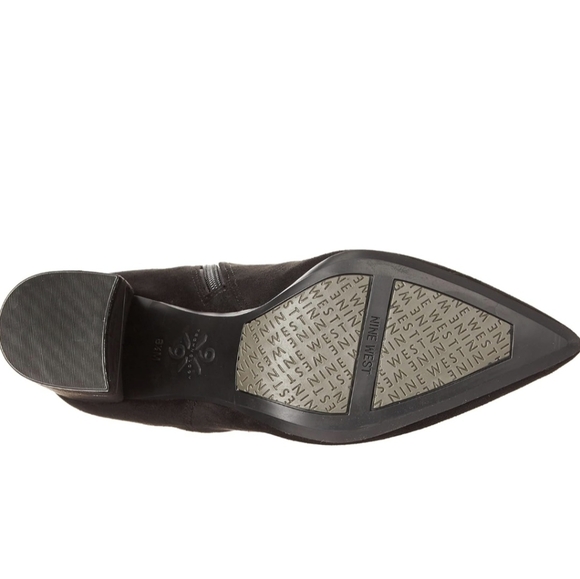 NEW in Box Nine West Ceeya9X92 Women's Over-The-Knee Boots Sz 7 Lace-up Back - Picture 6 of 12